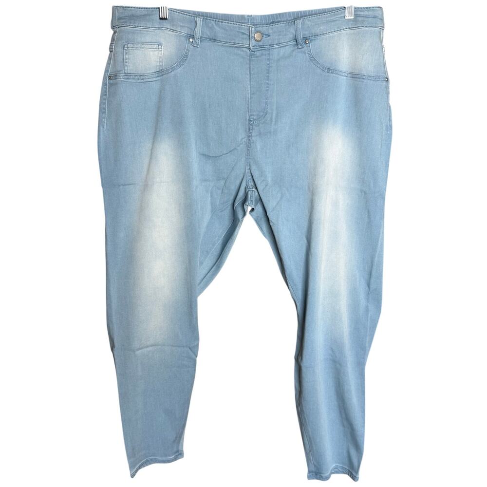 G by Giuliana Light Blue Soft Denim Pull On Jeggings 24W Petite NWT